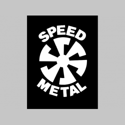 Speed Metal chrbtová nášivka veľkosť cca. A4 (po krajoch neobšívaná)